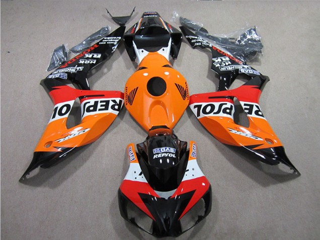 CBR 1000 RR 06-07 Motorrad Verkleidungen - Orange Repsol CBR 1000 RR 06-07 Motorrad Verkleidungen - Orange Repsol