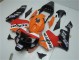 CBR 600 RR 03-04 Motorrad Verkleidungen - Orange Rot Schwarz Repsol CBR 600 RR 03-04 Motorrad Verkleidungen - Orange Rot Schwarz Repsol
