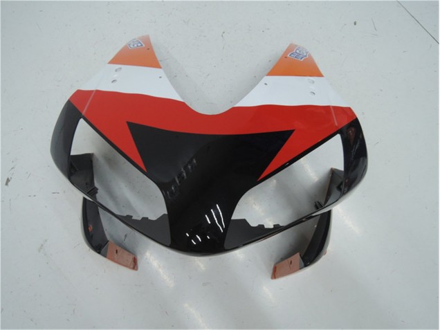 CBR 600 RR 03-04 Motorrad Verkleidungen - Orange Rot Schwarz Repsol CBR 600 RR 03-04 Motorrad Verkleidungen - Orange Rot Schwarz Repsol