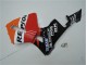 CBR 600 RR 03-04 Motorrad Verkleidungen - Orange Rot Schwarz Repsol CBR 600 RR 03-04 Motorrad Verkleidungen - Orange Rot Schwarz Repsol