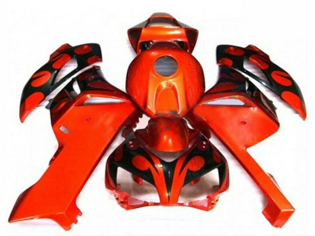 CBR 1000 RR 04-05 Motorrad Verkleidung - Orange Schwarz CBR 1000 RR 04-05 Motorrad Verkleidung - Orange Schwarz