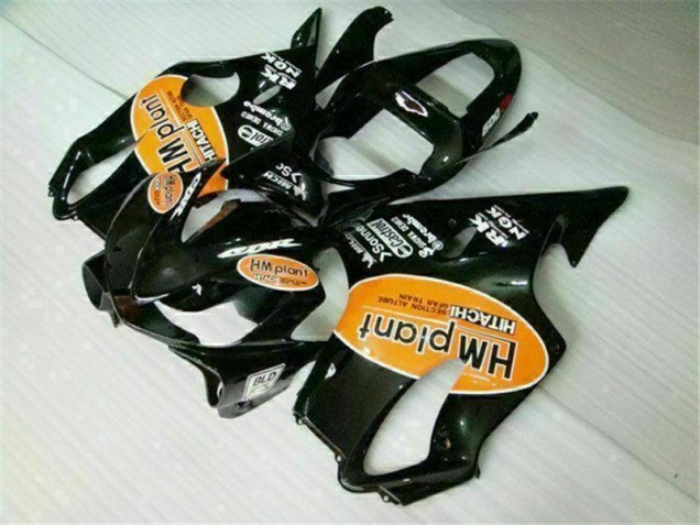 CBR 600 F4i 01-03 Motorrad Verkleidung - Orange Schwarz CBR 600 F4i 01-03 Motorrad Verkleidung - Orange Schwarz