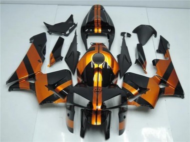CBR 600 RR 05-06 Motorrad Vollverkleidung - Orange Schwarz