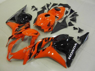 CBR 600 RR 09-12 Motorrad Verkleidungen - Orange Schwarz