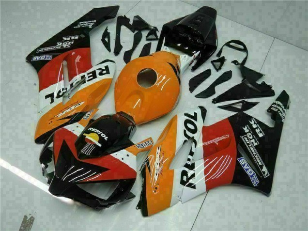 CBR 1000 RR 04-05 Motorrad Verkleidung - Orange Schwarz Repsol CBR 1000 RR 04-05 Motorrad Verkleidung - Orange Schwarz Repsol