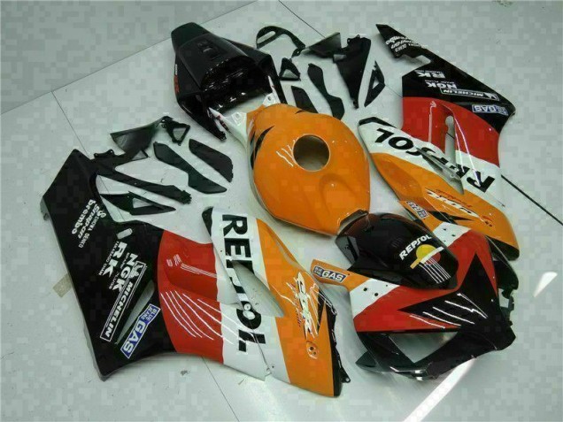 CBR 1000 RR 04-05 Motorrad Verkleidung - Orange Schwarz Repsol CBR 1000 RR 04-05 Motorrad Verkleidung - Orange Schwarz Repsol