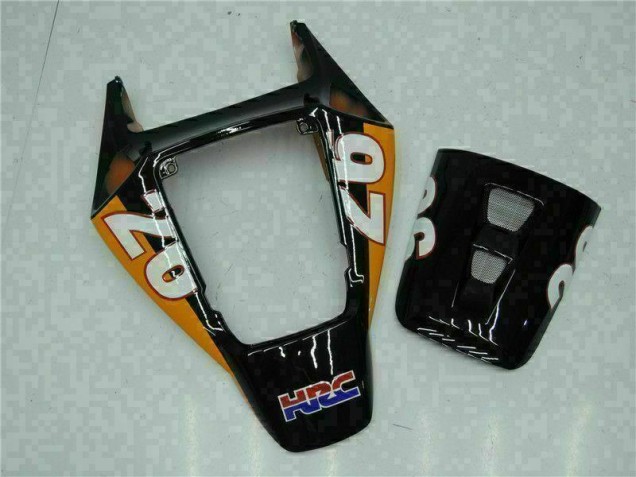 CBR 1000 RR 04-05 Motorrad Vollverkleidung - Orange Schwarz Repsol CBR 1000 RR 04-05 Motorrad Vollverkleidung - Orange Schwarz Repsol