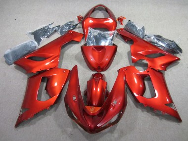 ZX6R 05-06 Motorrad Verkleidung - Orange