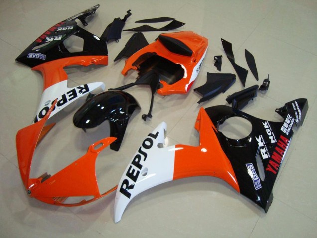 R6 03-05 Motorrad Verkleidung - Repsol R6 03-05 Motorrad Verkleidung - Repsol