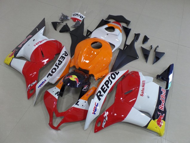 CBR 600 RR 09-12 Motorrad Verkleidungen - Repsol Rot Bull CBR 600 RR 09-12 Motorrad Verkleidungen - Repsol Rot Bull