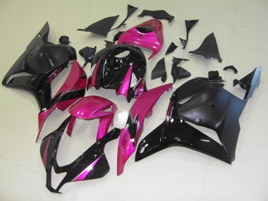 CBR 600 RR 09-12 Motorrad Verkleidungen - Rosa Schwarz