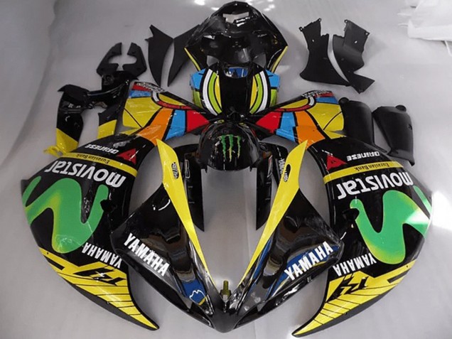 R1 12-14 Motorrad Verkleidungen - Rossi Movistar R1 12-14 Motorrad Verkleidungen - Rossi Movistar