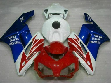 CBR 1000 RR 04-05 Motorrad Verkleidungen - Rot Blau