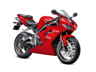 Daytona 675 Triple 09-12 Motorrad Verkleidungen - Rot