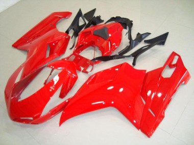 Ducati 848 1098 1198 07-14 Motorrad Verkleidungen - Rot