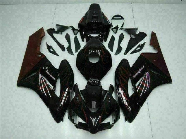CBR 1000 RR 04-05 Motorrad Verkleidungen - Rot Flamme CBR 1000 RR 04-05 Motorrad Verkleidungen - Rot Flamme