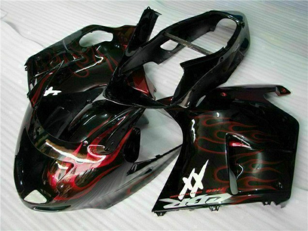 CBR 1100 XX 96-07 Motorrad Verkleidung - Rot Flamme CBR 1100 XX 96-07 Motorrad Verkleidung - Rot Flamme