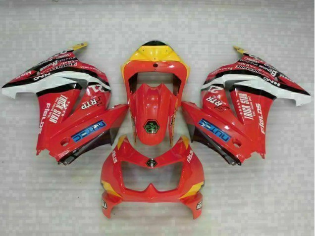 EX250 08-12 Motorrad Verkleidungen - Rot Gelb EX250 08-12 Motorrad Verkleidungen - Rot Gelb