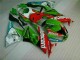 ZX6R 09-12 Motorrad Verkleidungen - Rot Grün Motocard ZX6R 09-12 Motorrad Verkleidungen - Rot Grün Motocard