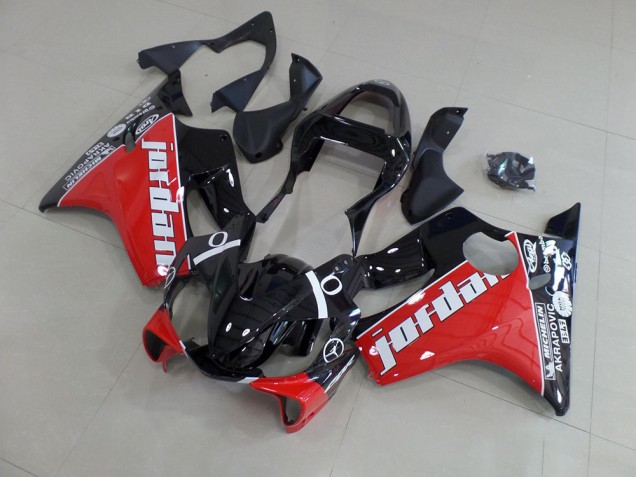 CBR 600 F4i 01-03 Motorrad Verkleidungen - Rot Jordan CBR 600 F4i 01-03 Motorrad Verkleidungen - Rot Jordan