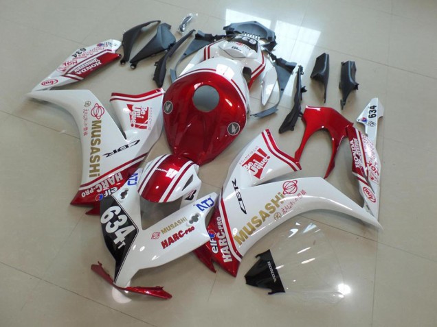 CBR 1000 RR 12-16 Motorrad Verkleidungen - Rot Musashi CBR 1000 RR 12-16 Motorrad Verkleidungen - Rot Musashi