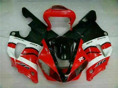R1 00-01 Motorrad Verkleidungen Komplett Sets - Rot