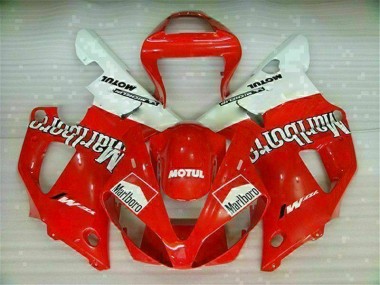 R1 00-01 Motorrad Verkleidungen - Rot