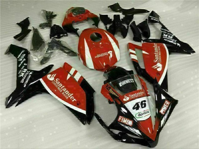 R1 07-08 Motorrad Verkleidungen - Rot