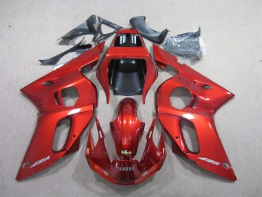R6 98-02 Motorrad Verkleidungen - Rot