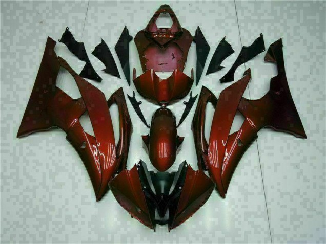 R6 08-16 Motorrad Verkleidung - Rot R6 08-16 Motorrad Verkleidung - Rot