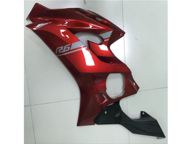 R6 17-23 Motorrad Verkleidungen - Rot R6 17-23 Motorrad Verkleidungen - Rot