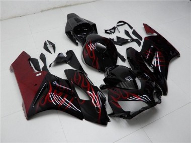 CBR 1000 RR 04-05 Motorrad Vollverkleidung - Rot Schwarz