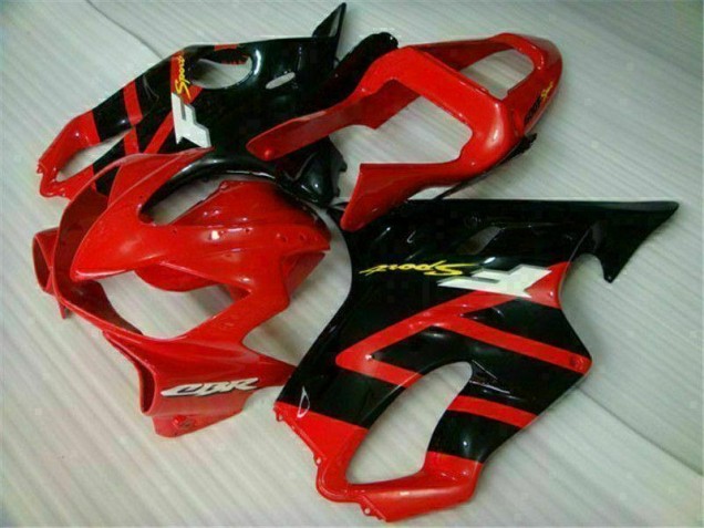 CBR 600 F4i 01-03 Motorrad Verkleidungen Komplett Sets - Rot Schwarz CBR 600 F4i 01-03 Motorrad Verkleidungen Komplett Sets - Rot Schwarz