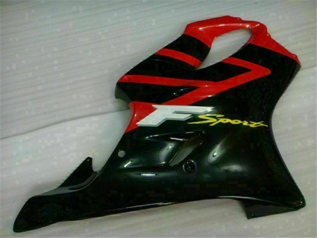 CBR 600 F4i 01-03 Motorrad Verkleidungen Komplett Sets - Rot Schwarz CBR 600 F4i 01-03 Motorrad Verkleidungen Komplett Sets - Rot Schwarz