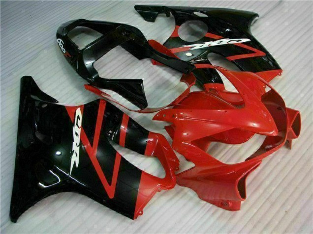 CBR 600 F4i 01-03 Motorrad Verkleidungen - Rot Schwarz CBR 600 F4i 01-03 Motorrad Verkleidungen - Rot Schwarz