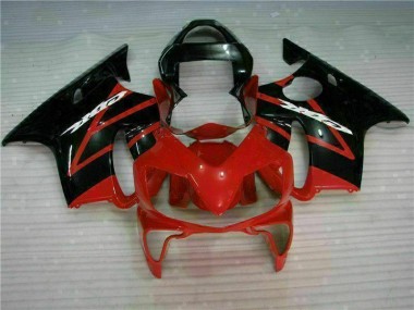 CBR 600 F4i 01-03 Motorrad Verkleidungen - Rot Schwarz