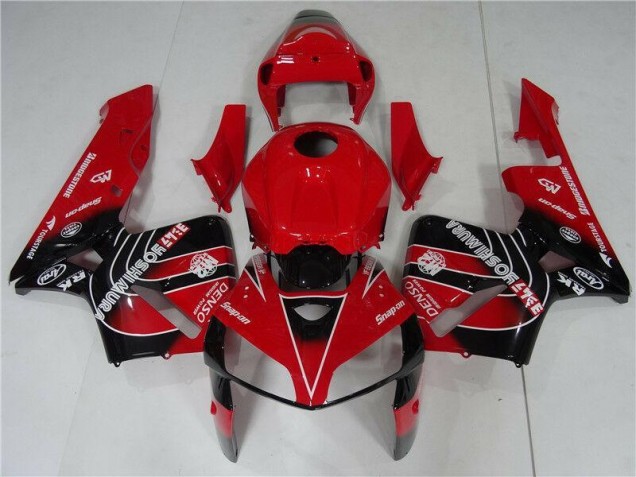 CBR 600 RR 05-06 Motorrad Verkleidung & Plastik - Rot Schwarz CBR 600 RR 05-06 Motorrad Verkleidung & Plastik - Rot Schwarz