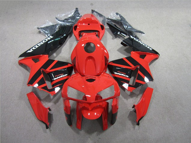 CBR 600 RR 05-06 Motorrad VollVerkleidungen & Plastik - Rot Schwarz CBR 600 RR 05-06 Motorrad VollVerkleidungen & Plastik - Rot Schwarz