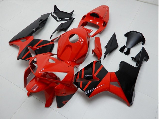 CBR 600 RR 05-06 Motorrad Vollverkleidung - Rot Schwarz CBR 600 RR 05-06 Motorrad Vollverkleidung - Rot Schwarz
