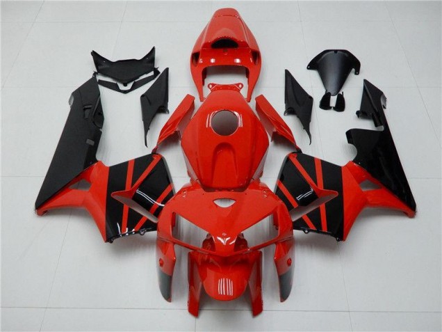 CBR 600 RR 05-06 Motorrad Vollverkleidung - Rot Schwarz CBR 600 RR 05-06 Motorrad Vollverkleidung - Rot Schwarz