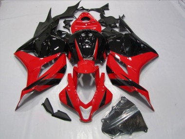 CBR 600 RR 09-12 Motorrad Verkleidungen - Rot Schwarz