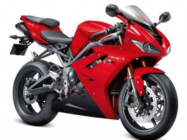 Daytona 675 Triple 06-08 Motorrad Verkleidungen - Rot Schwarz