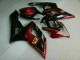 GSXR 1000 K5 05-06 Motorrad Verkleidungen & Plastik - Rot Schwarz GSXR 1000 K5 05-06 Motorrad Verkleidungen & Plastik - Rot Schwarz