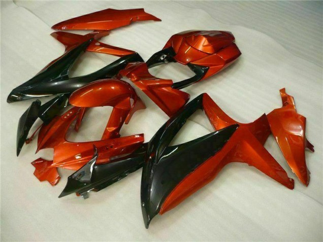 GSXR 600 / 750 K8 08-10 Motorrad Verkleidung - Rot Schwarz GSXR 600 / 750 K8 08-10 Motorrad Verkleidung - Rot Schwarz