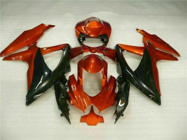 GSXR 600 / 750 K8 08-10 Motorrad Verkleidung - Rot Schwarz GSXR 600 / 750 K8 08-10 Motorrad Verkleidung - Rot Schwarz