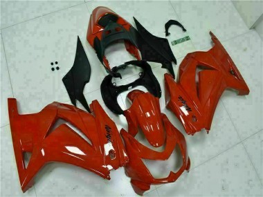 EX250 08-12 Motorrad Verkleidungen - Rot Schwarz Ninja