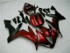 R1 04-06 Motorrad Verkleidung - Rot Schwarz R1 04-06 Motorrad Verkleidung - Rot Schwarz