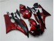 R6 06-07 Motorrad Verkleidung - Rot Schwarz R6 06-07 Motorrad Verkleidung - Rot Schwarz