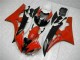 R6 06-07 Motorrad Verkleidungen - Rot Schwarz R6 06-07 Motorrad Verkleidungen - Rot Schwarz