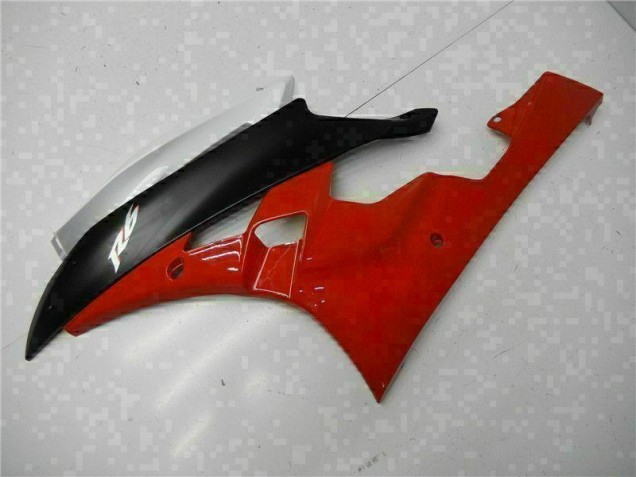 R6 06-07 Motorrad Verkleidungen - Rot Schwarz R6 06-07 Motorrad Verkleidungen - Rot Schwarz